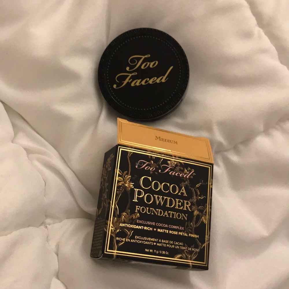 Too Faced cocoa powder foundation